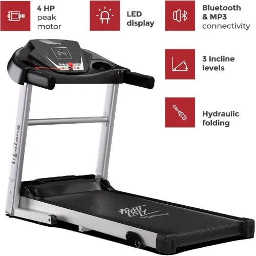 Image of Lifelong Fit-Pro LLTM09A Motorized Folding Treadmill (4HP Peak)