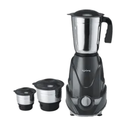 Lifelong Infinia 500 Watt 3 Jars Mixer Grinder (Overload Protection, Grey)