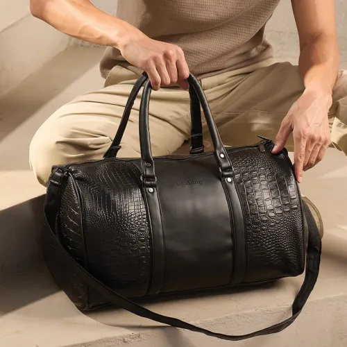 Image of Lifelong Leatherette Weekender Duffle Bag