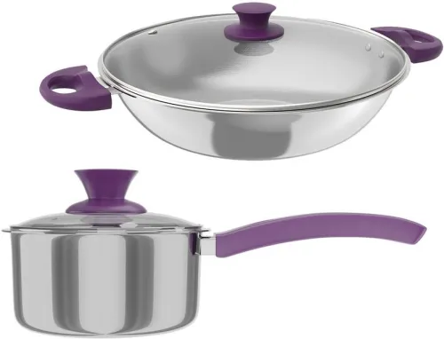 Image of Lifelong LLTPC1 Triply Cookware Set - 2 Pcs