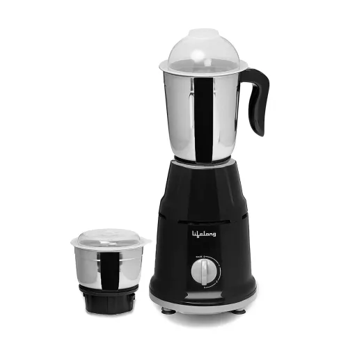 Image of Lifelong Mixer Grinder for Kitchen - 2 Jars 500 Watt - Mixie
