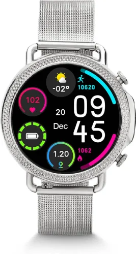 Image of Lifelong Ornate Smartwatch For Women with HD Display|Body Temprature |