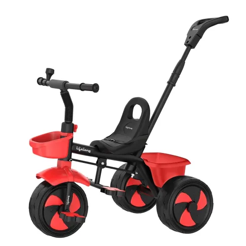 Image of Lifelong Parental Trike Cycle For Kids Cycle 2 - 5 Years 30Kg Capacity,Multicolor