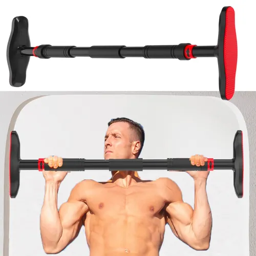 Image of Lifelong Pull Up Bar for Home -Adjustable Rod 65cm to 95cm width