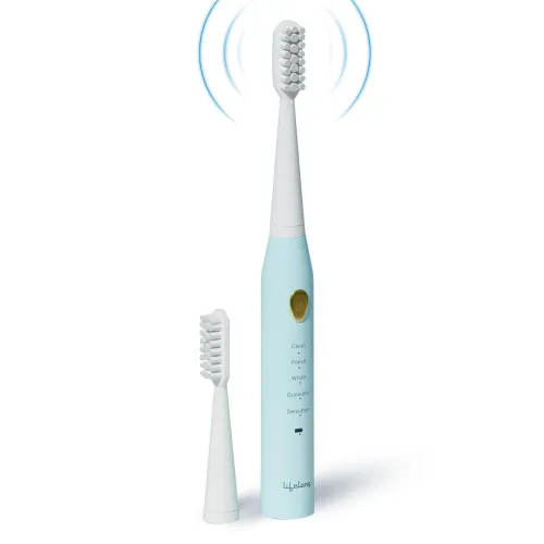 Image of Lifelong Rechargeable Toothbrush for Adults - Smart Brush with 5 Cleaning Modes & Smart Auto Shut-