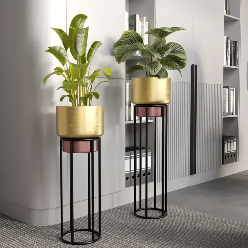 Image of Lifelong Set of 2 Plant Stand
