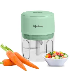 Lifelong USB Rechargeable Wireless Electric Chopper 250 ml