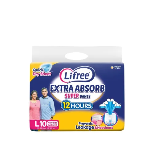 Image of Lifree Adult Diapers L – 10 Pcs
