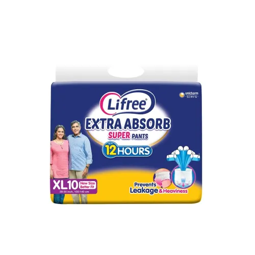 Image of Lifree Extra Absorb Super Pants Size Xl Count 10