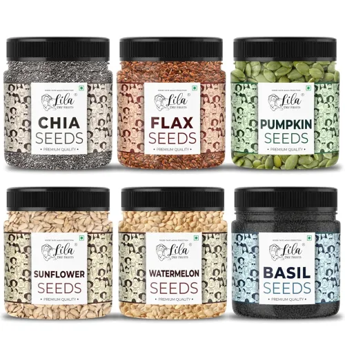 Image of LILA DRY FRUITS 6 x 100 Gms Jar Pack