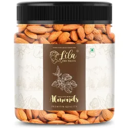 LILA DRY FRUITS California Almonds 500 Grams