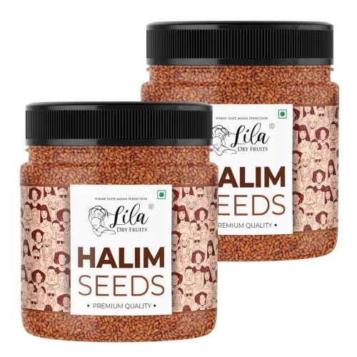 Image of Lila Halim (Aliv) Seeds 1kg Jar Pack 500g x 2
