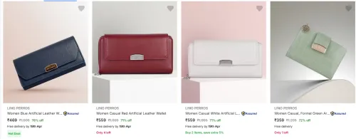 Image of LINO PERROS minimum 76% Off on Wallets 