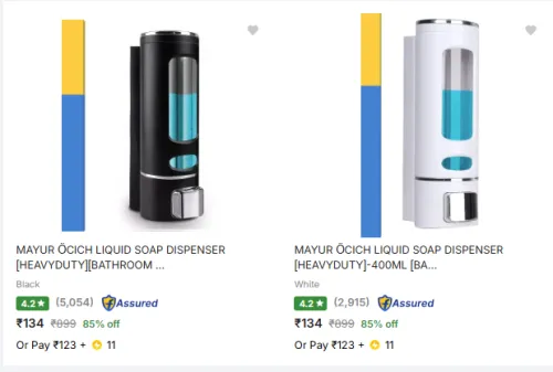 Image of Liquid Dispenser At ₹123 + 11Super coins