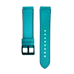 LIRAMARK 22mm Quick Release Leather Watch Strap