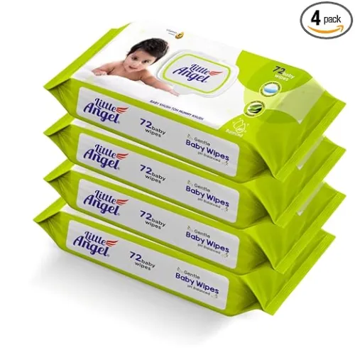 Image of Little Cleansing Baby Wipes, 72 Count po4