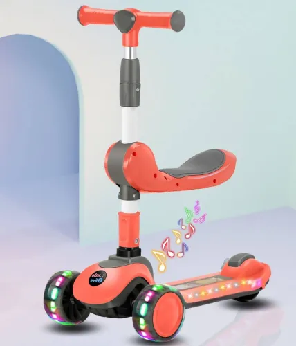 Image of Little Olive 2-in-1 Scooter with LED Wheels