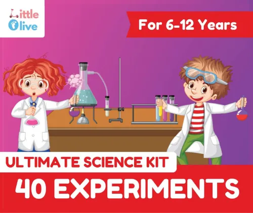 Image of Little Olive 40 Experiment Kit for 6 - 12 Year Old