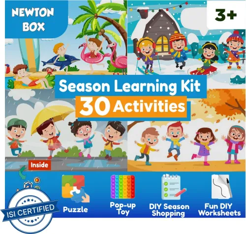 Image of Little Olive 5 in 1 combo Season Theme Learning and Education Gift Set