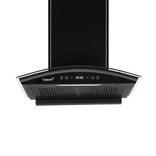 Image of Livpure 60cm 1400m3 / hr BLDC Filterless Autoclean Chimney