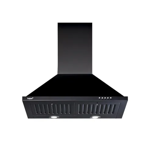 Image of Livpure Alder Neo 60 cm 1050 m3/hr Pyramid Kitchen Chimney with Baffle Filter Push Button Dual LED Lamps 5-star
