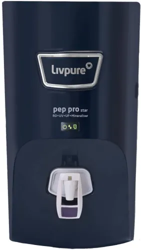 Image of LIVPURE LIV-PEP-PRO-STAR. 7 L RO + UV + UF + Minerals Water Purifier