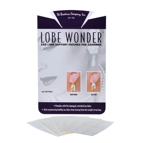 Image of Lobe Wonder (60 Paches) Invisible Ear Lobe Heavy Earrings Support Patches