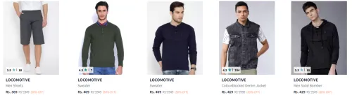 Image of Locomotiv Men's flat 80% off on clothing