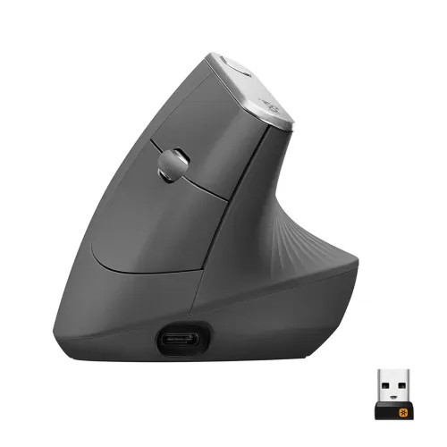 Image of Logitech MX Vertical Wireless Mouse with Free Adobe Subscription