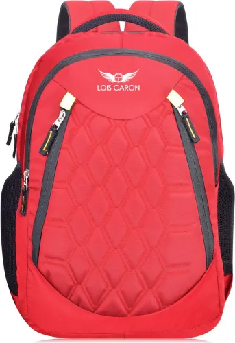 Image of LOIS CARON Large 35 L Laptop Backpack Large 35 L Laptop (Red)