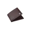 LONDON ALLEY Martin Brown Leather Wallet for Men