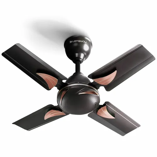 Image of LONGWAY Creta P1 600mm Ceiling Fan (Smoked Brown)
