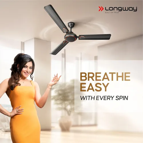Image of LONGWAY Kiger P1 1200mm 3 Blade Ceiling Fan