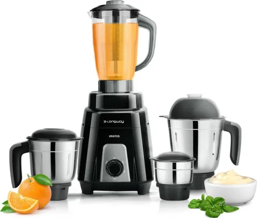 Image of Longway Kratos 1000W Juicer Mixer Grinder 4 Jars