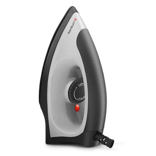 Image of Longway Kwid 1100W Non-Stick Dry Iron (Teflon Coated, Black)