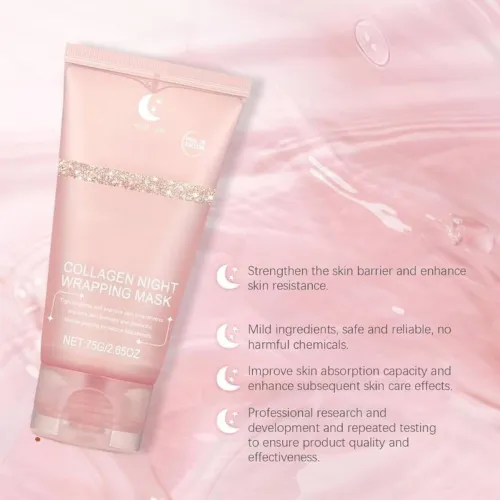 Image of LORSHEL collagen night wrapping mask for Improving Skin Texture and Tone