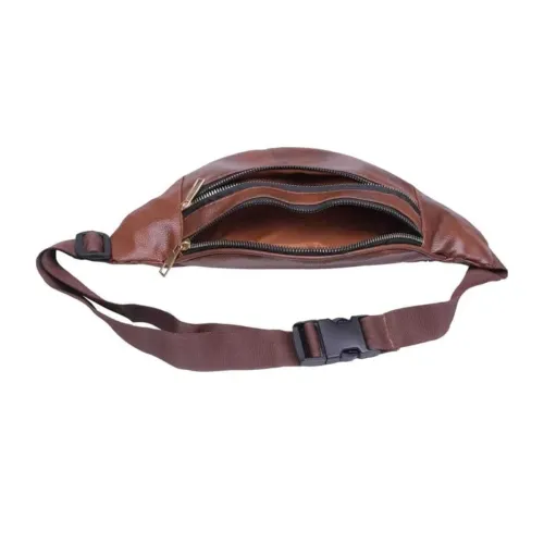 Image of LOTA Stylish Unisex PU Leather Waist/Chest/Fanny/Pouch/Belt Sport Kamar Bag Travel Pouch Elegant Style Document Money fo