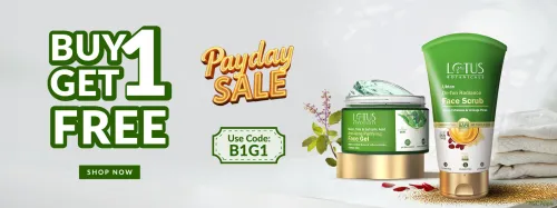 Image of Lotus Botanicals Payday sale : Buy 1 Get 1 Free on Personal Care
