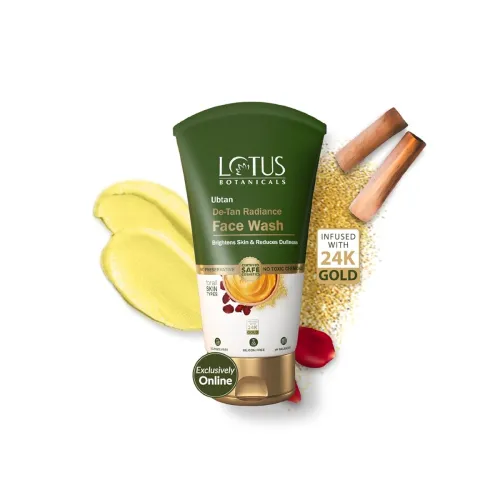 Image of Lotus Botanicals Ubtan De-Tan Radiance Face Wash 100ML