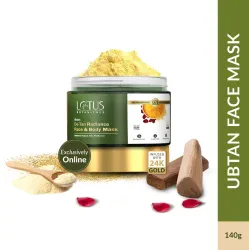 Lotus Botanicals Ubtan De-Tan Radiance Face & Body Mask  (140 g)