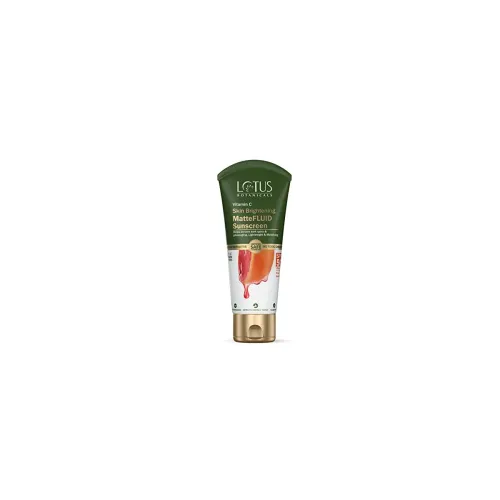 Image of LOTUS BOTANICALS Vitamin C Skin Brightening Mattefluid Sunscreen