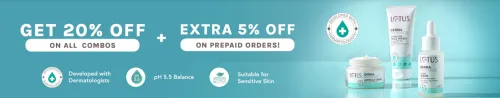 Image of LOTUS HERBALS Sale : Save Up to 20% + Extra 5% on Face Care Products