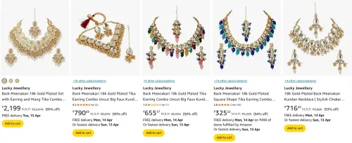 Image of Lucky Jewellery minimum 90% Discount