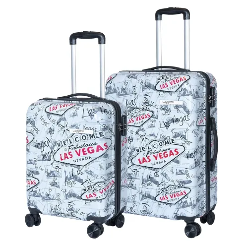 Image of Luggero Polycarbonate Unisex Luggage Set