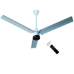 LUKER Neo 1200mm BLDC Ceiling Fan (Remote, 5-Star, Pearl Blue-Black)