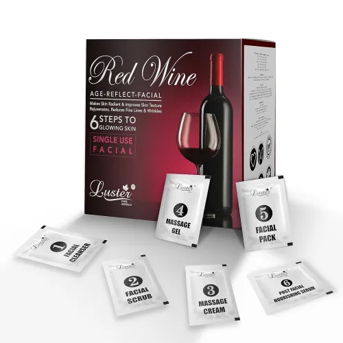 Image of Luster Red Wine Age Reflect Facial Kit