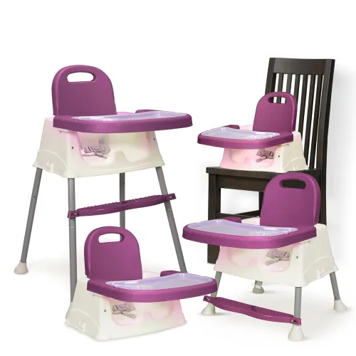 Image of LuvLap 4 in 1 Convertible Baby High Chair with Footrest