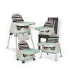 LuvLap 4-in-1 High Chair with Wheels (Blue)
