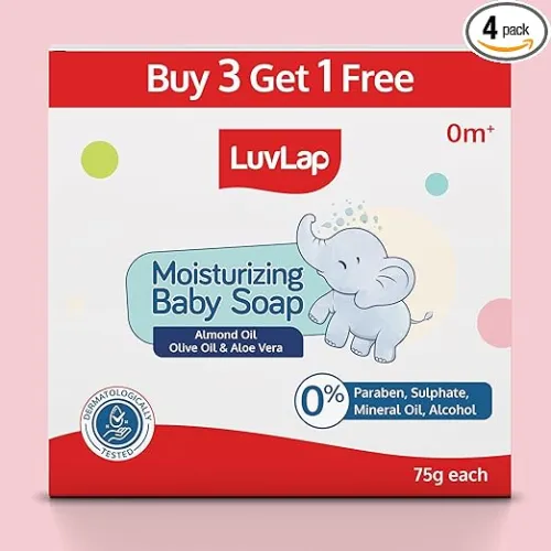 Image of LuvLap Moisturizing Baby Soap