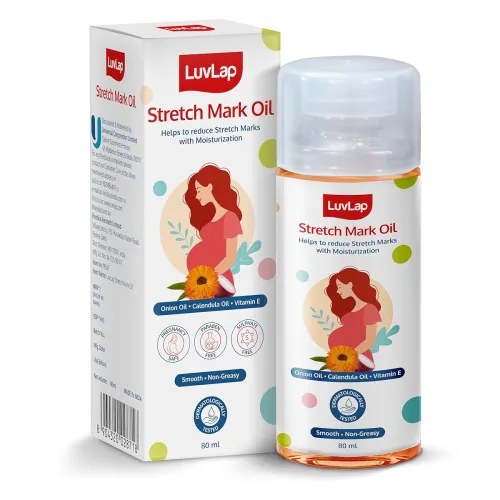 Image of LuvLap Stretch Mark Oil for Pregnant Women